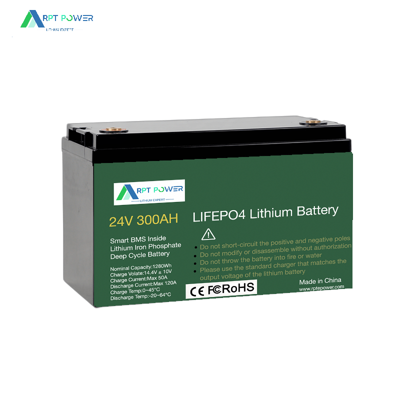 24v 300ah 280AH Battery 5kWh 7kWH Deep Cycle for Solar 24V lithium battery 300AH 280AH